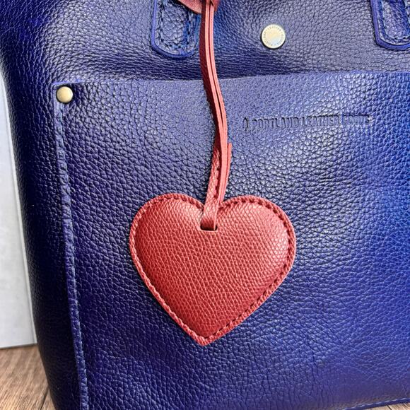 Maroon Heart Purse Charm Bag Charm Flair Gift for Her Spread Love NEW FAST SHIP - Picture 2 of 3